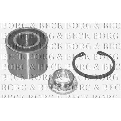 Photo Wheel Bearing Kit BORG & BECK BWK779