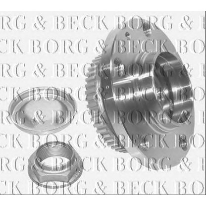 Photo Wheel Bearing Kit BORG & BECK BWK791