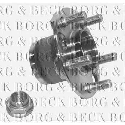 Foto Kit cuscinetto ruota BORG & BECK BWK815