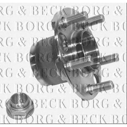 Foto Radlagersatz BORG & BECK BWK815