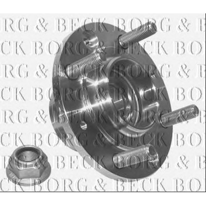 Photo Wheel Bearing Kit BORG & BECK BWK852