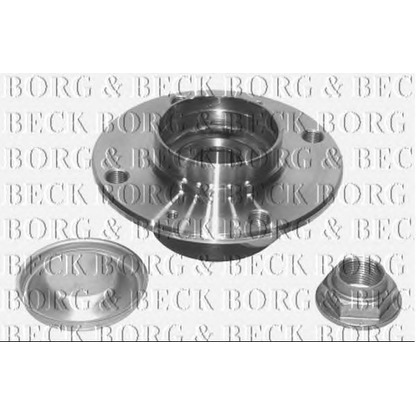 Photo Kit de roulements de roue BORG & BECK BWK895