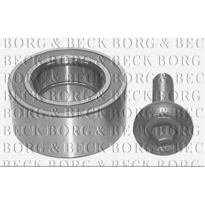 Photo Wheel Bearing Kit BORG & BECK BWK907