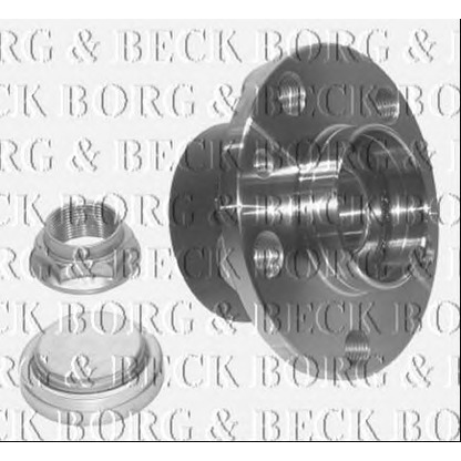 Photo Wheel Bearing Kit BORG & BECK BWK917
