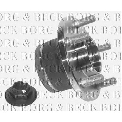 Foto Kit cuscinetto ruota BORG & BECK BWK951