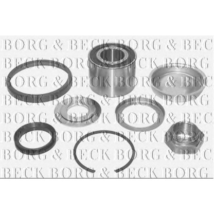 Photo Wheel Bearing Kit BORG & BECK BWK955