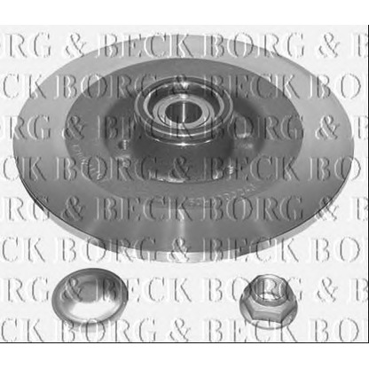 Photo Wheel Bearing Kit BORG & BECK BWK981