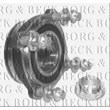 Photo Kit de roulements de roue BORG & BECK BWK990