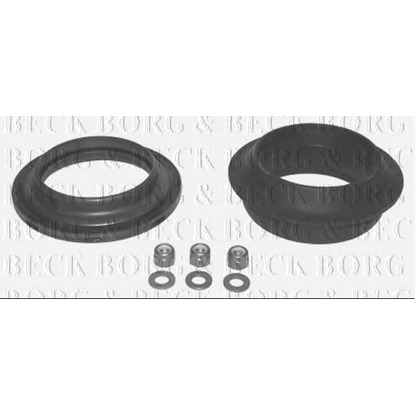 Photo Repair Kit, suspension strut BORG & BECK BSM5058