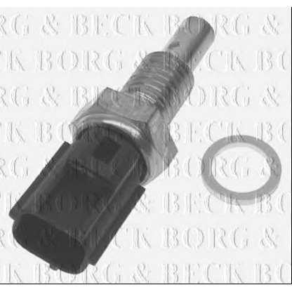 Foto Sensor, temperatura del refrigerante BORG & BECK BTS3022