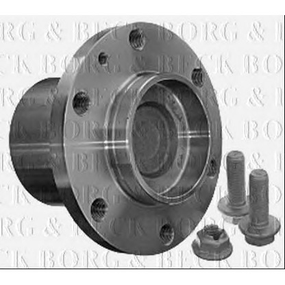 Photo Wheel Bearing Kit BORG & BECK BWK1198