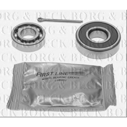 Photo Wheel Bearing Kit BORG & BECK BWK1010