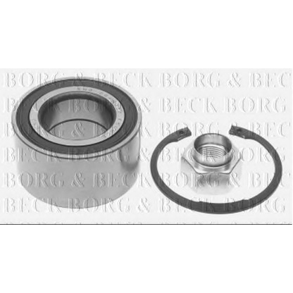 Photo Wheel Bearing Kit BORG & BECK BWK1066