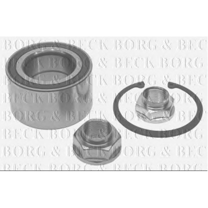 Photo Wheel Bearing Kit BORG & BECK BWK1105