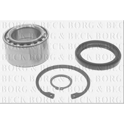 Photo Wheel Bearing Kit BORG & BECK BWK1235