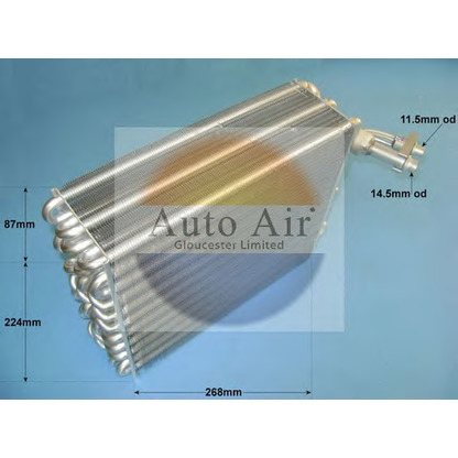 Photo Evaporator, air conditioning AUTO AIR GLOUCESTER 215608