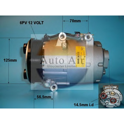 Foto Kompressor, Klimaanlage AUTO AIR GLOUCESTER 140097