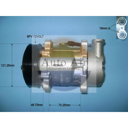 Foto Kompressor, Klimaanlage AUTO AIR GLOUCESTER 140281P