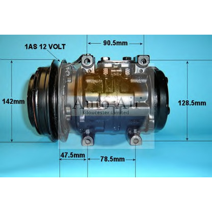 Foto Compresor, aire acondicionado AUTO AIR GLOUCESTER 140310R