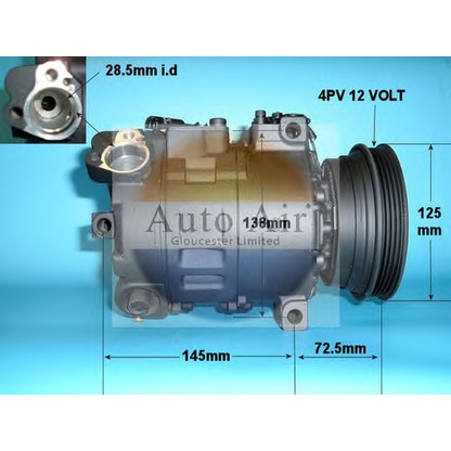 Фото Компрессор, кондиционер AUTO AIR GLOUCESTER 140318R