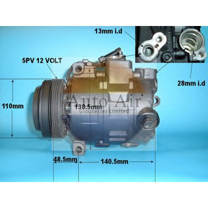 Photo Compresseur, climatisation AUTO AIR GLOUCESTER 140328R