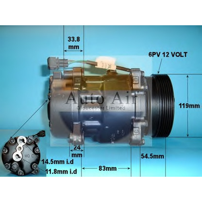 Foto Kompressor, Klimaanlage AUTO AIR GLOUCESTER 141100R