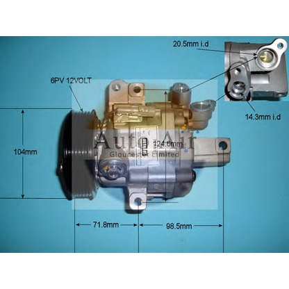 Foto Compresor, aire acondicionado AUTO AIR GLOUCESTER 141439R