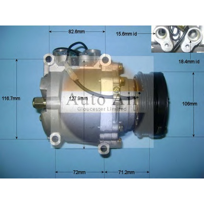 Фото Компрессор, кондиционер AUTO AIR GLOUCESTER 143570P