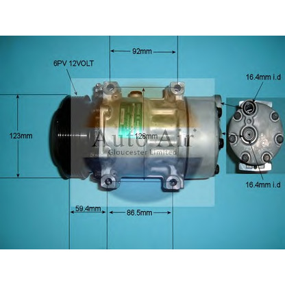 Foto Kompressor, Klimaanlage AUTO AIR GLOUCESTER 148074