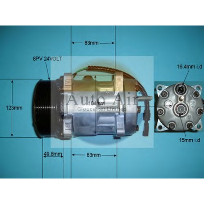 Photo Compresseur, climatisation AUTO AIR GLOUCESTER 148120