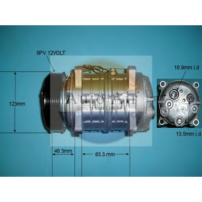 Photo Compressor, air conditioning AUTO AIR GLOUCESTER 149647