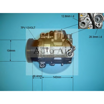 Photo Compresseur, climatisation AUTO AIR GLOUCESTER 146204R