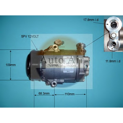 Foto Compressore, Climatizzatore AUTO AIR GLOUCESTER 149705