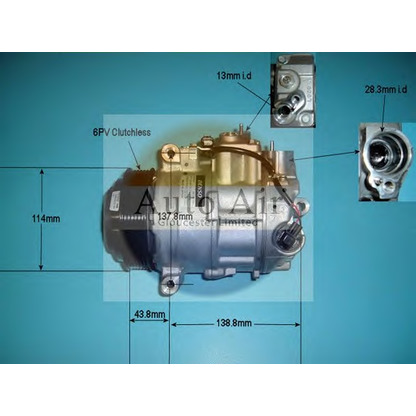 Foto Kompressor, Klimaanlage AUTO AIR GLOUCESTER 146260