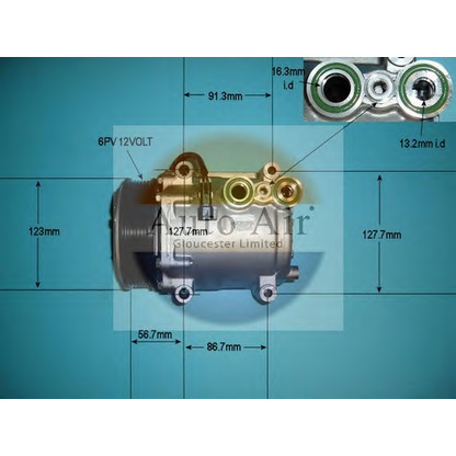 Фото Компрессор, кондиционер AUTO AIR GLOUCESTER 149758