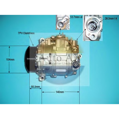 Zdjęcie Kompresor, klimatyzacja AUTO AIR GLOUCESTER 146205