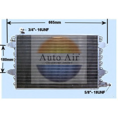 Photo Condenseur, climatisation AUTO AIR GLOUCESTER 161091