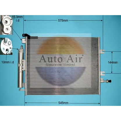 Zdjęcie Skraplacz, klimatyzacja AUTO AIR GLOUCESTER 161093A