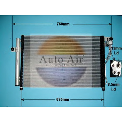 Foto Condensador, aire acondicionado AUTO AIR GLOUCESTER 161095