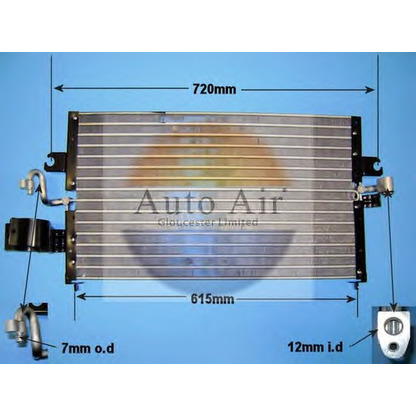 Foto Kondensator, Klimaanlage AUTO AIR GLOUCESTER 161115