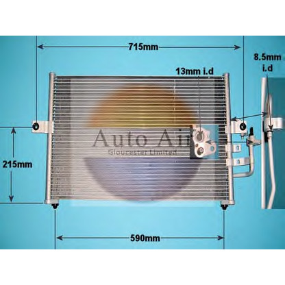 Foto Kondensator, Klimaanlage AUTO AIR GLOUCESTER 161158