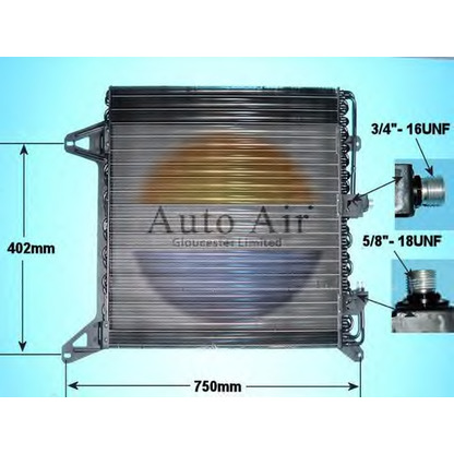 Zdjęcie Skraplacz, klimatyzacja AUTO AIR GLOUCESTER 161164