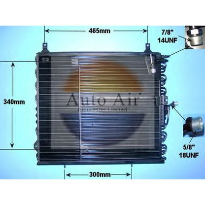 Foto Kondensator, Klimaanlage AUTO AIR GLOUCESTER 161192