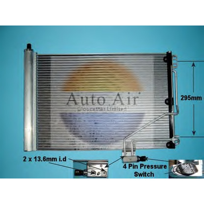 Zdjęcie Skraplacz, klimatyzacja AUTO AIR GLOUCESTER 161211A