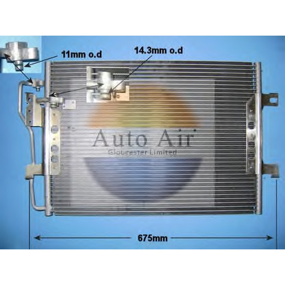 Zdjęcie Skraplacz, klimatyzacja AUTO AIR GLOUCESTER 161212