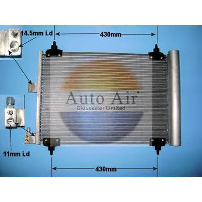 Foto Condensador, aire acondicionado AUTO AIR GLOUCESTER 161248