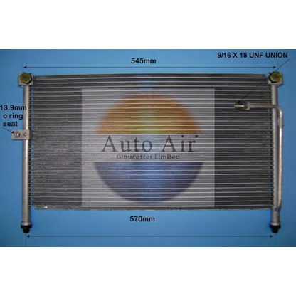 Photo Condenser, air conditioning AUTO AIR GLOUCESTER 165376