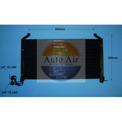 Photo Condenser, air conditioning AUTO AIR GLOUCESTER 166015
