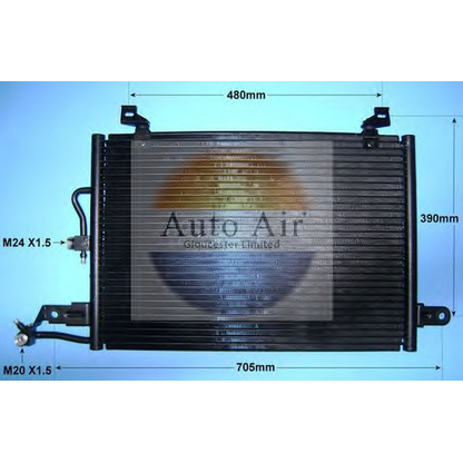 Photo Condenseur, climatisation AUTO AIR GLOUCESTER 166151
