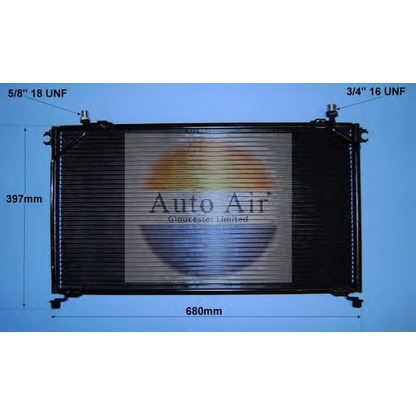 Foto Condensador, aire acondicionado AUTO AIR GLOUCESTER 166202